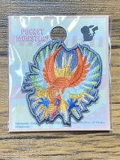 Pocket Monsters Official Seal/ Iron On Patch Ho-oh Pokemon JAPAN LIMITED