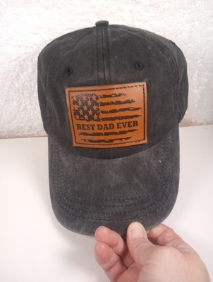 Best Dad Ever American Flag Hat, Dad Hat Fathers Day Birthday Gifts for Dad Papa