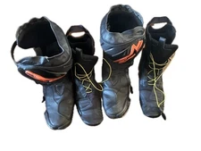 Alpinestars Super Tech R Racing Boots Black 42 Moto GP Motocross Used