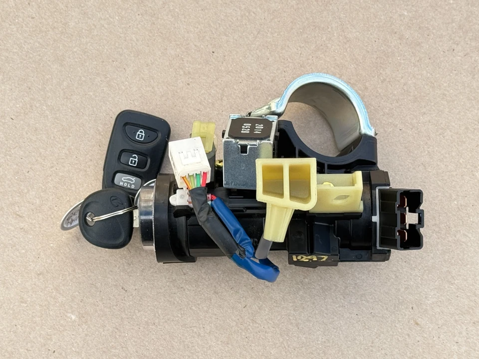 Interruptor de encendido Hyundai Elantra 2011-2016 cilindro de bloqueo con llave OEM Foto 4 de 4