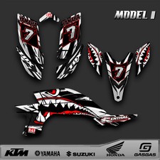 Custom Yamaha YFZ450 Graphics 2004-2012 Carb Quad Stickers Decals Kit da442630