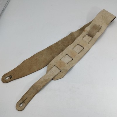 Morris Vintage Suede Leather Guitar Strap Adjustable Retro Style B377