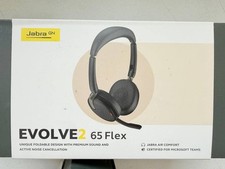 Jabra Evolve2 65 Flex Wireless Stereo Headset Microsoft Teams 26699-999-999