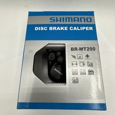 Shimano BR-MT200 Replacement Post-Mount Caliper Disc Brake with Resin Pad, Black