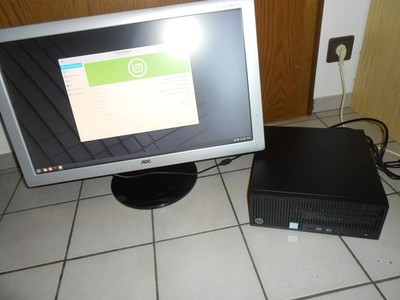 HP 280 G2 SFF i3-6100 3.7GHz 8GB RAM 500GB Hard Drive Linux Mint Mini PC #2