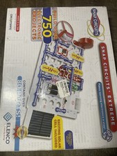 Elenco Snap Circuits Extreme 750 PROJECTS NEW DISTRESSED BOX 