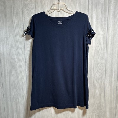 Esmara Women s Navy Short Sleeve Shirt Size Large 12/14