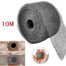 Stainless Steel Mesh Mice 10M Coarse Wire Fill Fabric DIY Set Holes/Wall Cracks