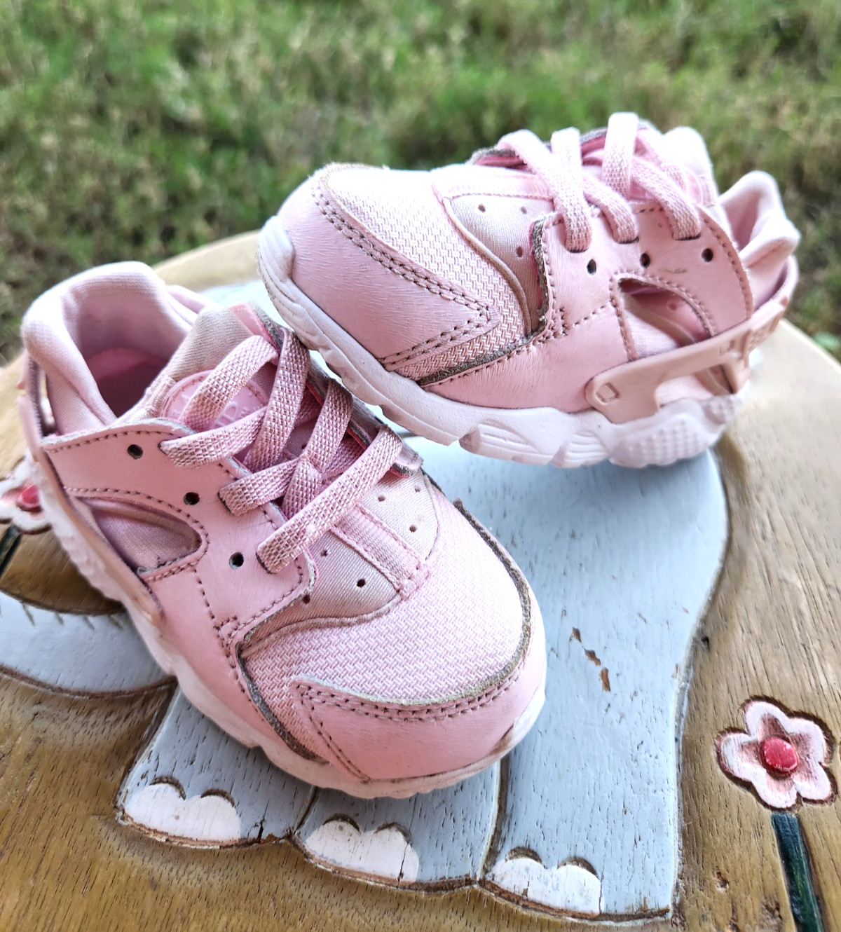 Nike Huarache "PINK "  Girls' Toddler 6C
