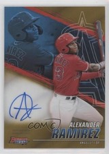 2021 Bowman's Best of Gold Refractor 18/50 Alexander Ramirez #B21-AR Auto 0q21