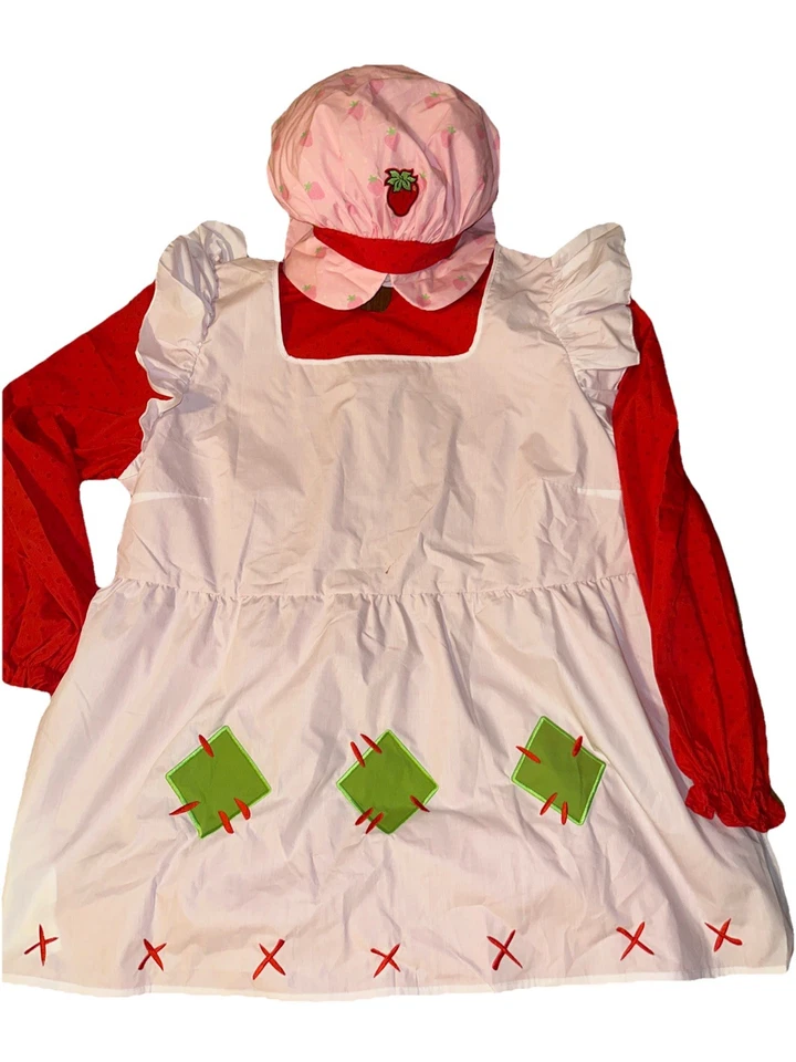 Strawberry Shortcake Adult Women’s Costume Size Plus 4X Party, Halloween dress - Image 2 of 4