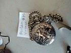 Vintage Milan Pocket Watch - Hunting Dogs with Hunter Scene w/ Chain — photo 1