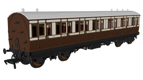978032 Rapido Trains Spur OO LBSCR "Evolution" Non-Corridor Composite No.535 | Zustand: New