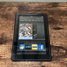Amazon Kindle Fire 1st Generation D01400 8GB 7-inch Black Tablet Tested Working