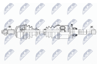 Antriebswelle NTY NPW-FT-020 FüR Punto Fiat EVO Idea Van Multijet 199 AXT1A JTD