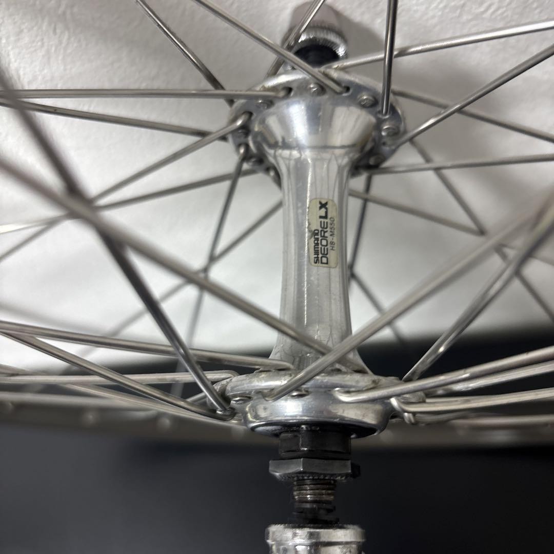 OLD MTB ホイール MAVIC マビックM231CD シマノ LX Mavic M231CD Vintage MTB Front Wheel Shimano Deore LX Hub