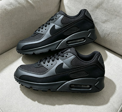 Nike Air Max 90 Triple Black CN8490-003 Men Shoe Running Sneaker