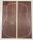 Purpleheart Wood Dreadnought Guitar Back Set Luthier Tonewoods #56 — photo 1