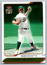 2002 Fleer Focus JE Century Parallel  Barry Zito 47 126/175