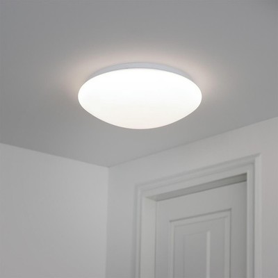LED Deckenleuchte mit HF Sensor 15W Ø290mm 4000K Flurleuchte Aufbauleuchte