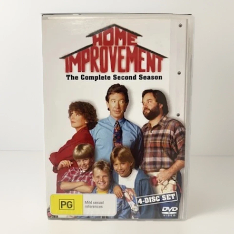 Home Improvement Complete Series 1 2 3 DVD Region 4 Foto 4 de 4