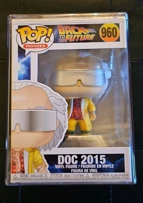FIGURINE FUNKO POP BACK TO THE FUTURE N°960 DOC 2015 AVEC BOÎTE PLEXI - Photo 1/4