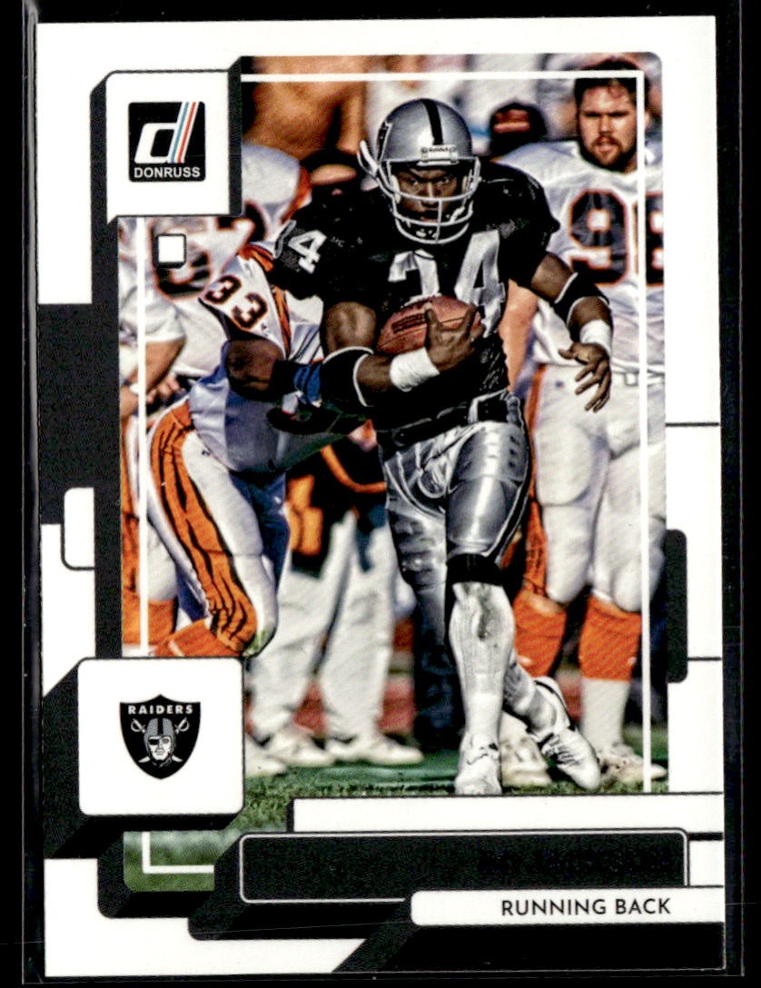 2022 Donruss #289 Bo Jackson Raiders Football Card 1701J