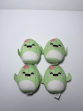 Lot of 4 - McDonald  s Squishmallows 2025 Happy Meal Toy Maritza The Cactus