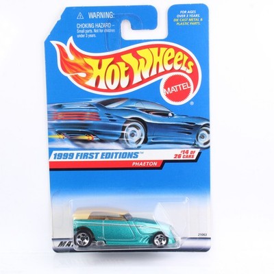 Hot Wheels 1999 - BLUE CARD COLLECTOR - PHAETON - FIRST EDITIONS