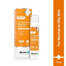 The Derma Co 1 Hyaluronic Sunscreen Spf 50 Pa Aqua Gel 50g