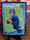 2025 Panini Donruss Optic - Rated Rookie Jaxson Dart #273 Purple Shock Prizm