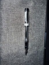 Pilot Prera Medium Nib Demonstrator Fountain Pen Stainless Steel Japan