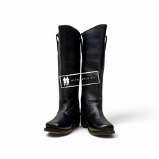 WW2 CIVIL WAR CAVALRY OFFICER BOOTS   LEATHER REPRO , ALL SIZES AVAILABLE