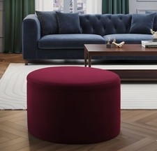Habitat Large Dex Velvet Storage Footstool. Delivery available, ask for a quote