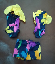 VTG BARBIE  KEN TROPICAL SWIMSUIT  TRUNKS LOT 3 PC