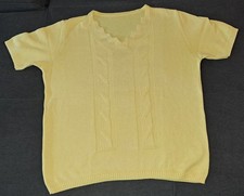 Kurzarm-Pullover für Damen Gr.42 von Bader