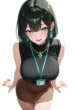 Nefer Genshin Impact Vinyl Car Decal Sticker 7  Weatherproof