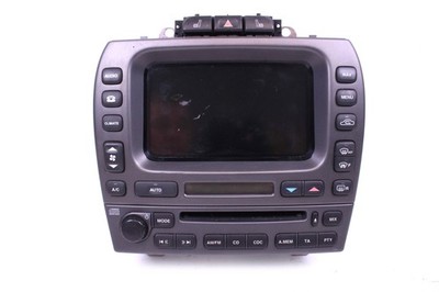 CD Autoradio original Jaguar X-Type Navigation Klimabedienteil 462200-5356 Radio