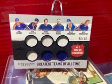 2022-23 ITG Used Greatest Teams of All Time Memorabilia Purple #GT7 Jari Kurri