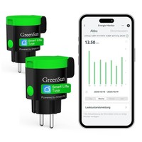 Greensun Wlan Steckdose Outdoor 2Er - Zeitschaltuhr Aussenbereich