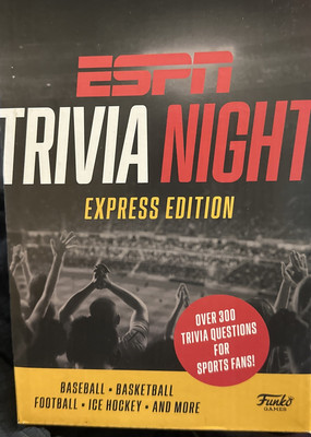 NEW- Funko Games ESPN Trivia Night Express Edition Sports Trivia NBA NFL MLB