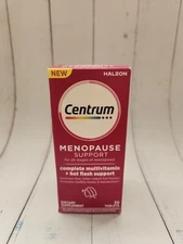  Centrum Complete Multivitamin Supplement Support Menopause 30 Tabs Exp 01/2026