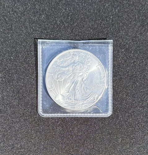 1998 Walking Liberty American Eagle 1oz .999 Fine Silver $1 Dollar USA