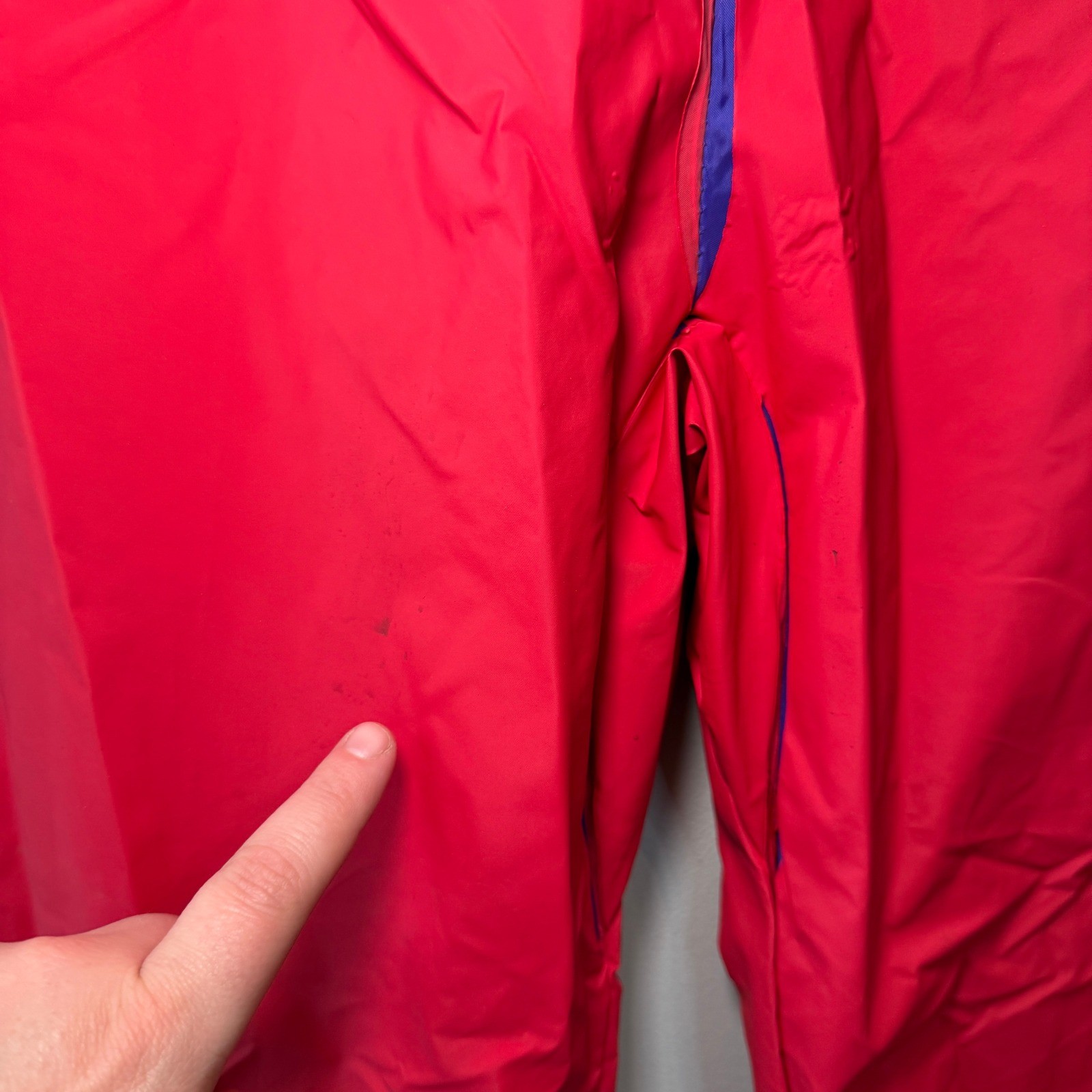 Columbia Sportswear Men's Vintage Red Rain Suit Jacket Pants Set Size Medium thumbnail 11