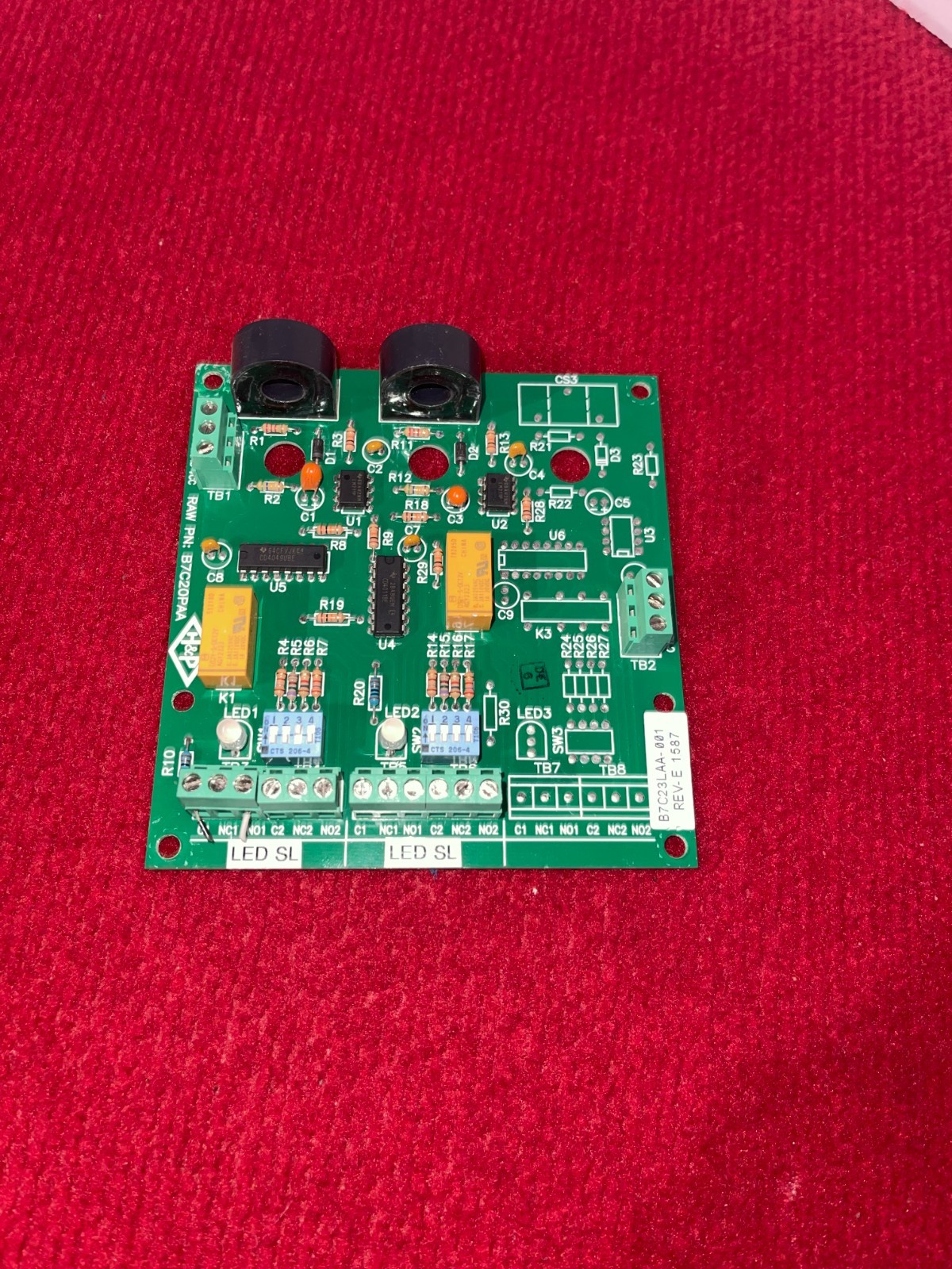 HONEYWELL B7C20PAA FLASHING STROBE BEACON LIGHT Control Alarm Module