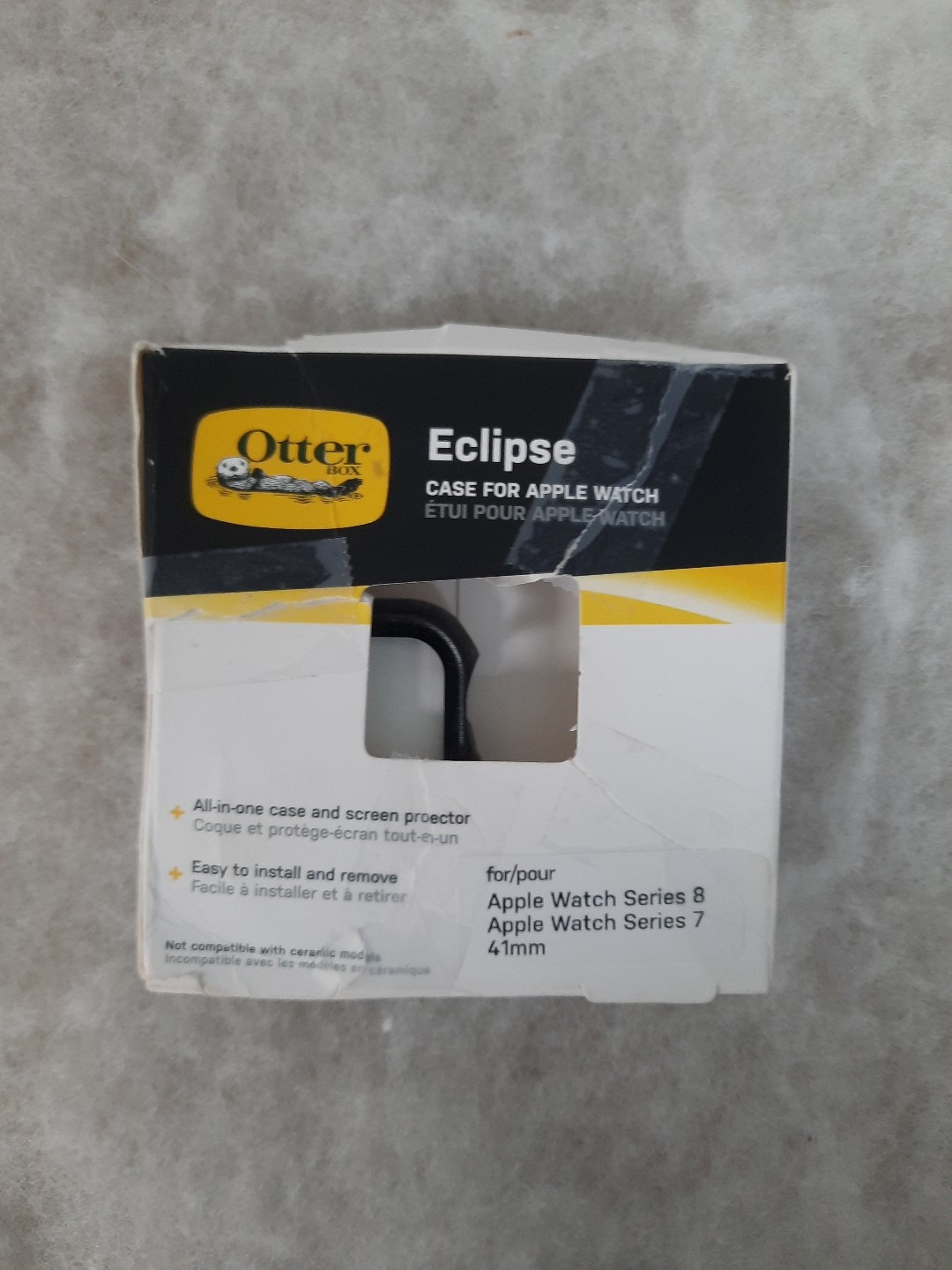 OtterBox Eclipse CASE for Apple Watch Series 41MM- Black