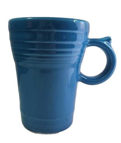 Fiestaware Latte Mug with Thumb Rest- Various colors-Homer Laughlin- Made in USA