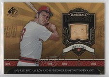 2006 SP Legendary Cuts Baseball Chronology Materials Fred Lynn #BC-FL 0u9w