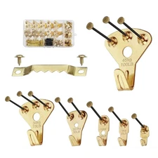 Picture Hanging Kit 151 pcs Picture Hangers, Picture Frame Hanger Tool,Artwor.