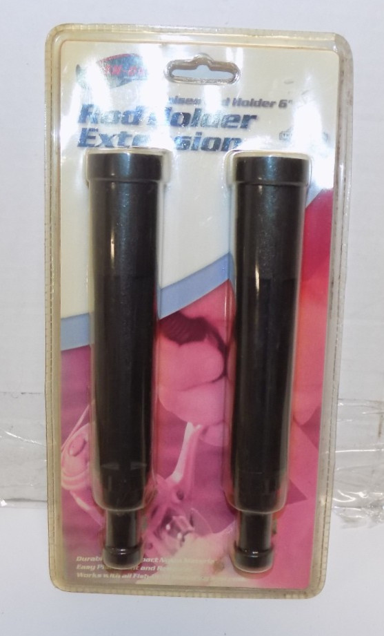 Tempress 71350 Fish-On! Rod Holder 6" Extension Black 2 pk New